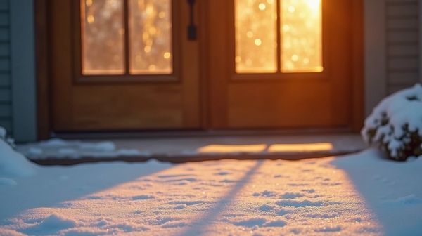 Comment éviter le froid avec une porte d'entrée en bois isolée