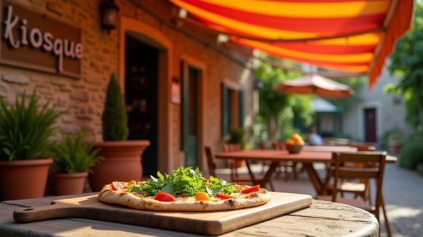 Dégustez des pizzas artisanales au kiosque à pont-de-beauvoisin