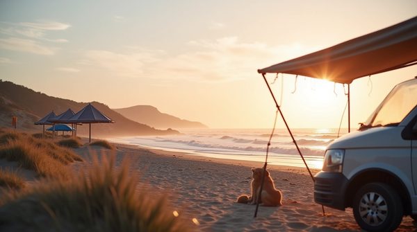 Séjour détente au camping Guéthary au bord de l'océan