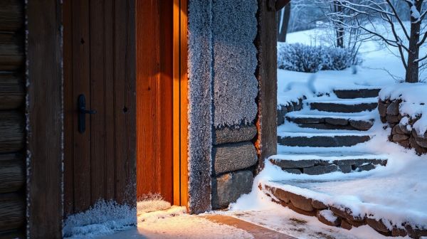 Top 5 avantages d'une porte d'entrée en bois isolée contre le froid